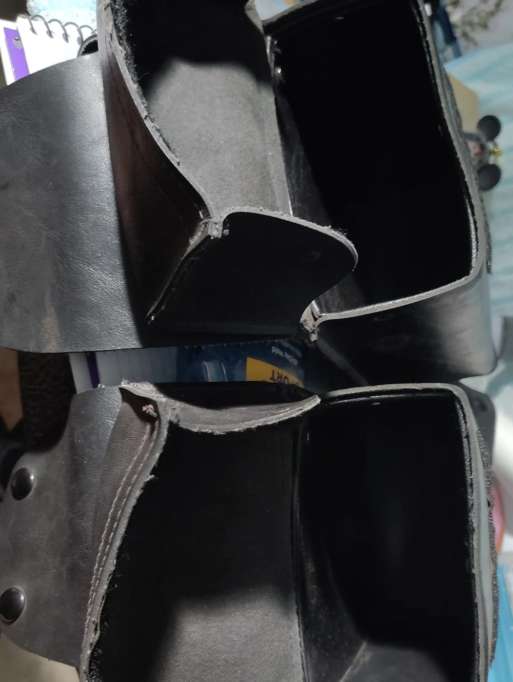 Harley Davidson boots n windshield tool pouches